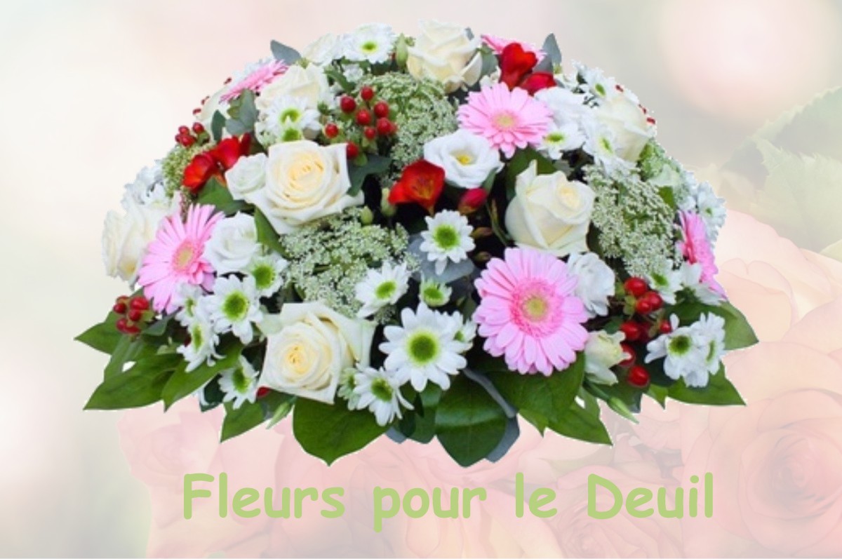 fleurs deuil CONDE-SUR-ITON